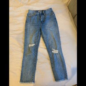 Madewell “the perfect vintage jean” size 25